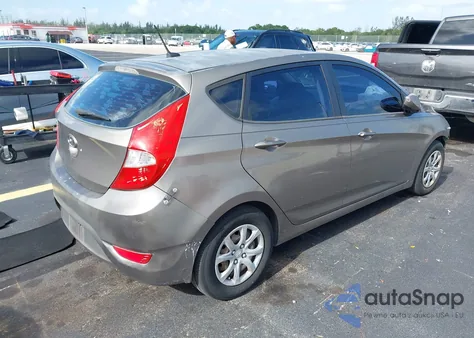 2012 Hyundai Accent Gs from USA, damaged, VIN KMHCT5AE1CU007575